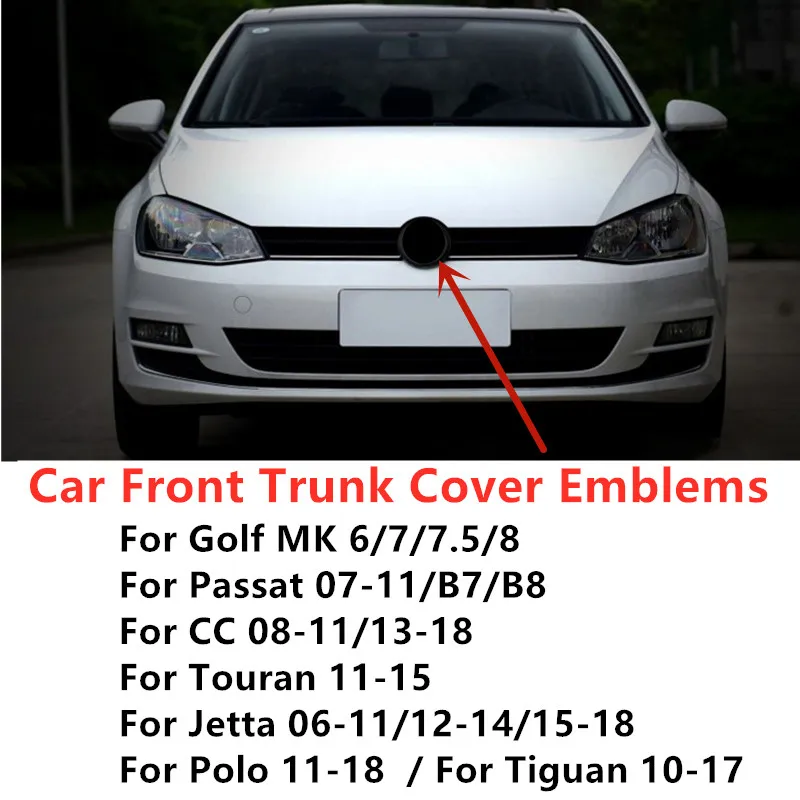 Glossy Black Car Front Grille Badge Rear Trunk Emblem Lid Logo Cover Sticker For Golf 8 MK6 MK7 7.5 Passat Jetta Touran Scirocco
Glossy Black Car Front Grille Badge Rear Trunk Emblem Lid Logo Cover Sticker For Golf 8 MK6 MK7 7.5 Passat Jetta Touran Scirocco