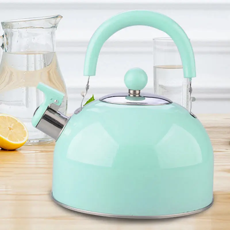 

Stainless Steel Kettle Gas Stoves Kitchen Portable Kettle with Whistle Teapots To Boil Water Wasserkocher Utensils for Kitchen