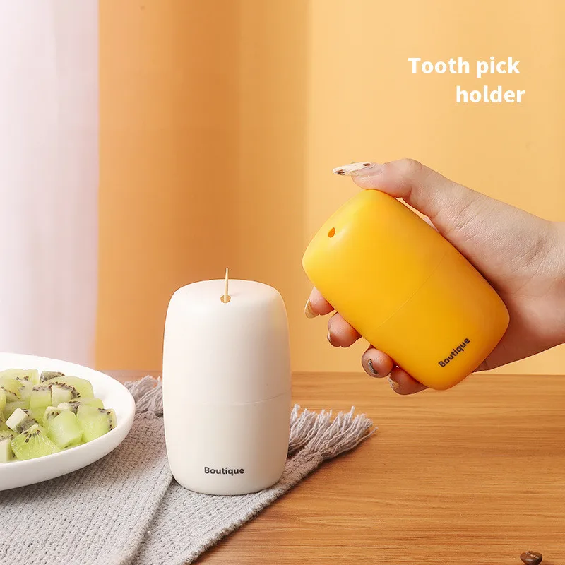 1 Pcs Household Creative Automatic Pops Up Toothpick Box Dispenser Home Living Room Dining Room Toothpick Storage Boxes Holder
1 Pcs Household Creative Automatic Pops Up Toothpick Box Dispenser Home Living Room Dining Room Toothpick Storage Boxes Holder