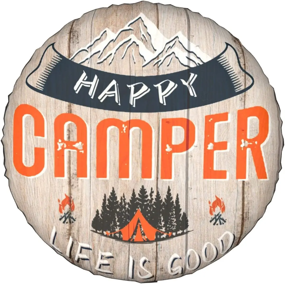 Royneld Spare Tire Cover Wood Happy Camper RV Tire Covers Protectors Weatherproof Spare Tire Wheel Cover for Car Trailer SUV Tru
Royneld Spare Tire Cover Wood Happy Camper RV Tire Covers Protectors Weatherproof Spare Tire Wheel Cover for Car Trailer SUV Tru
