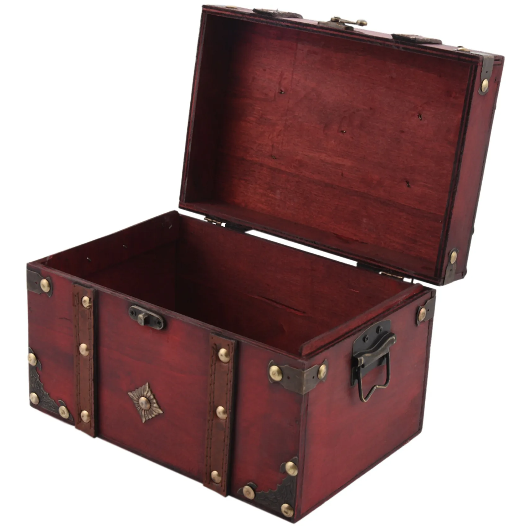 Retro Treasure Chest Vintage Wooden Storage Box Antique Style Jewelry Organizer for Jewelry Box Trinket Box Big
Retro Treasure Chest Vintage Wooden Storage Box Antique Style Jewelry Organizer for Jewelry Box Trinket Box Big