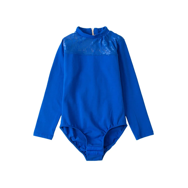 High Quality Kids Girls Mock Neck Cotton Spandex Long Sleeves Girls Kids Ballet Dance Wear Royal Blue Leotards
High Quality Kids Girls Mock Neck Cotton Spandex Long Sleeves Girls Kids Ballet Dance Wear Royal Blue Leotards