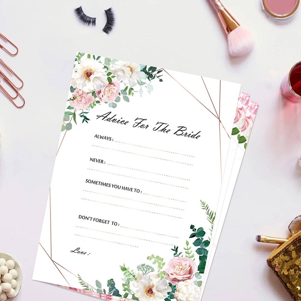 10pcs Lady Sweet Rose Wedding Bride To Be Party Paper Invitations Cards Bridal Party Game Cards Birthday Party Supplies
10pcs Lady Sweet Rose Wedding Bride To Be Party Paper Invitations Cards Bridal Party Game Cards Birthday Party Supplies