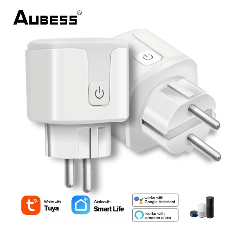 2Pcs Tuya Samrt Wifi EU Socket With Power Monitor 16A EU Plug Smart Life Remote Control Voice Work With Alexa Google Home
2Pcs Tuya Samrt Wifi EU Socket With Power Monitor 16A EU Plug Smart Life Remote Control Voice Work With Alexa Google Home