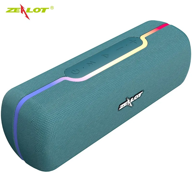 ZEALOT S55 Touch Control Bluetooth Speaker TWS Subwoofer Portable Wireless Speakers Stereo Sound Box with Bass and Built-in Mic
ZEALOT S55 Touch Control Bluetooth Speaker TWS Subwoofer Portable Wireless Speakers Stereo Sound Box with Bass and Built-in Mic