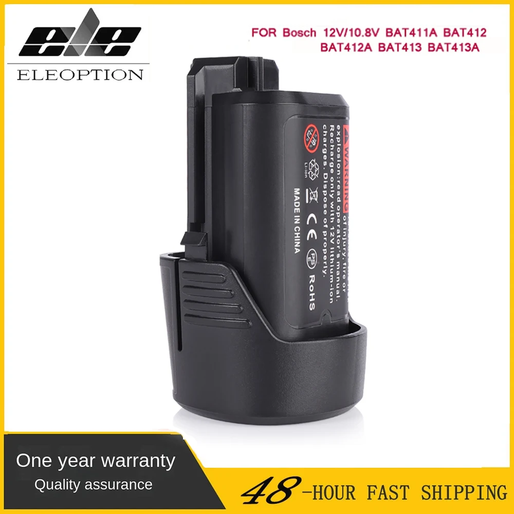 12V/10.8V 4000mAh for Bosch BAT411 Battery Lithium-Ion recharged Battery BAT411A BAT412 BAT412A BAT413 BAT413A& 3000mAh
12V/10.8V 4000mAh for Bosch BAT411 Battery Lithium-Ion recharged Battery BAT411A BAT412 BAT412A BAT413 BAT413A& 3000mAh