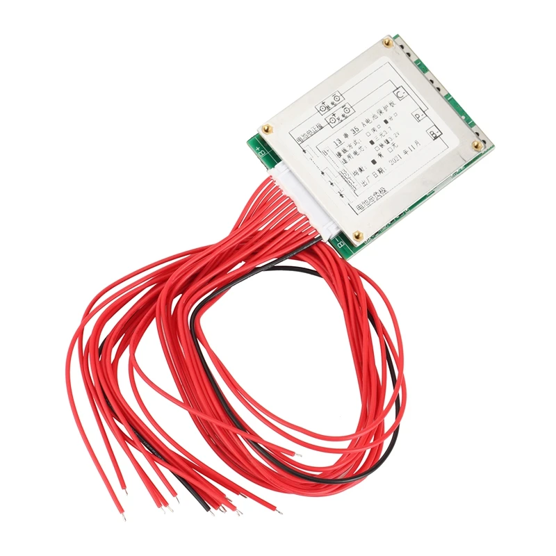 13S 35A 48V Li-Ion Lithium 18650 Battery Pack BMS PCB Protection Board PCM Balance Integrated Circuits Board For Arduino
13S 35A 48V Li-Ion Lithium 18650 Battery Pack BMS PCB Protection Board PCM Balance Integrated Circuits Board For Arduino
