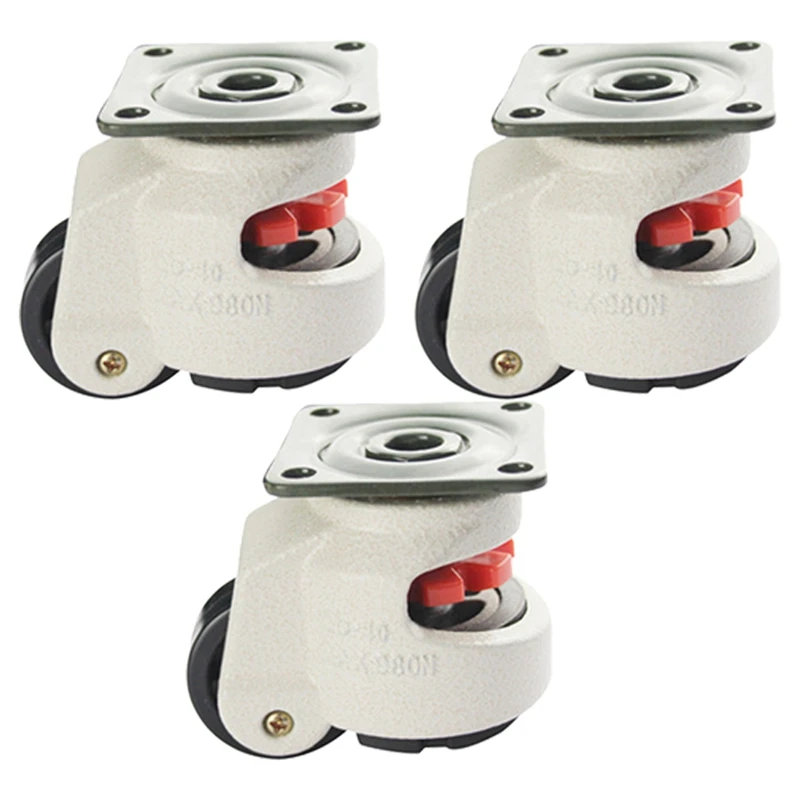 3X Rubber Foot 40F Foot Level Adjustment Equipment Cart Caster 60Kg Load Capacity Furniture Leveling Foma Wheel
3X Rubber Foot 40F Foot Level Adjustment Equipment Cart Caster 60Kg Load Capacity Furniture Leveling Foma Wheel