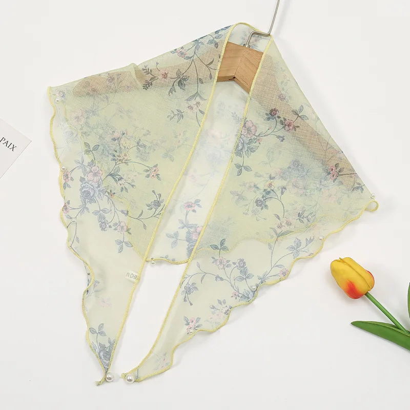Triangular Binder Small Silk Scarf Spring and Summer Scarf Women's Long Korean Small Bow Tie Arm Bag
Triangular Binder Small Silk Scarf Spring and Summer Scarf Women's Long Korean Small Bow Tie Arm Bag