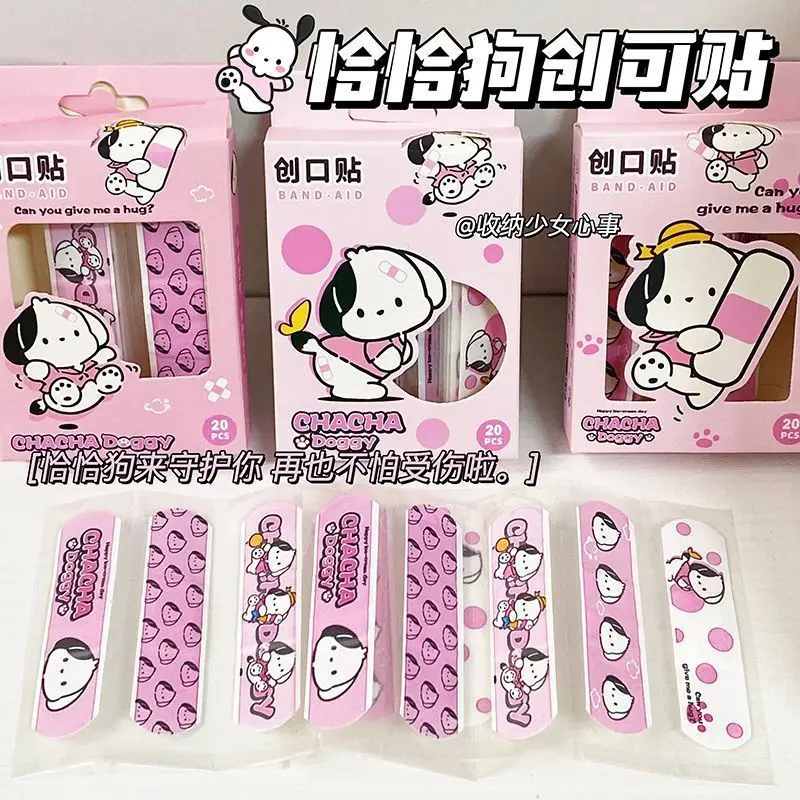 40pcs Sanrio Kawaii Pochacco Band-Aid Anime Waterproof Breathable Highvalue Wound Hemostatic Patch Cute Essential Drugs for Home
40pcs Sanrio Kawaii Pochacco Band-Aid Anime Waterproof Breathable Highvalue Wound Hemostatic Patch Cute Essential Drugs for Home
