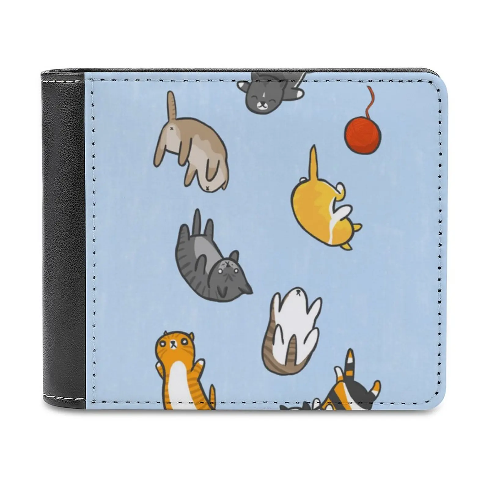 Kitten Rain Leather Wallet Men Classic Black Purse Credit Card Holder Fashion Men's Wallet Cute Cartoon Cats Kitten Damienmason
Kitten Rain Leather Wallet Men Classic Black Purse Credit Card Holder Fashion Men's Wallet Cute Cartoon Cats Kitten Damienmason