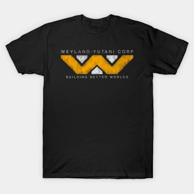 2021 Men/Women's Summer Black Street Fashion Hip Hop Weyland Yutani - Grunge Vintage T-shirt Cotton Tees Short Sleeve Tops
2021 Men/Women's Summer Black Street Fashion Hip Hop Weyland Yutani - Grunge Vintage T-shirt Cotton Tees Short Sleeve Tops