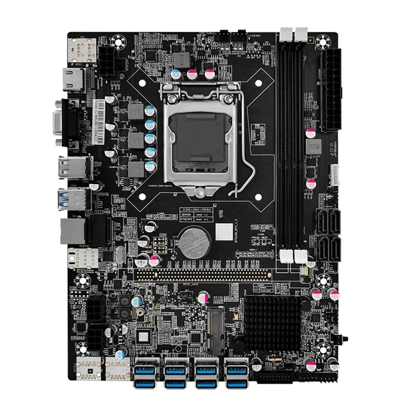 2 Pcs B75 BTC Mining Motherboard LGA1155 8X PCIE USB Adapter DDR3 MSATA B75 USB BTC Miner Motherboard
2 Pcs B75 BTC Mining Motherboard LGA1155 8X PCIE USB Adapter DDR3 MSATA B75 USB BTC Miner Motherboard