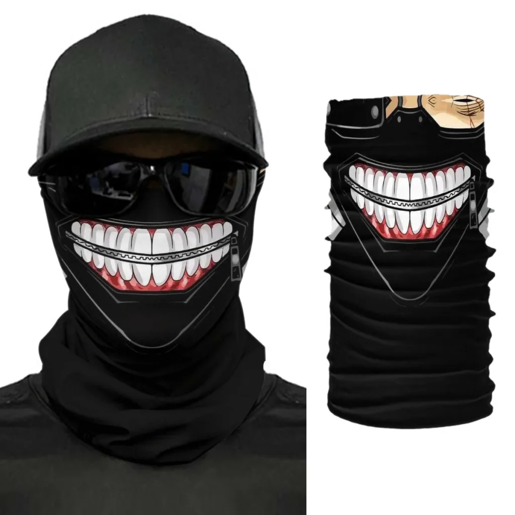 Tokyo Ghoul Multifunction Unisex Seamless Turban Scarf Men Fishing Women Head Face Neck Cover Warmer Headwear Scarves
Tokyo Ghoul Multifunction Unisex Seamless Turban Scarf Men Fishing Women Head Face Neck Cover Warmer Headwear Scarves