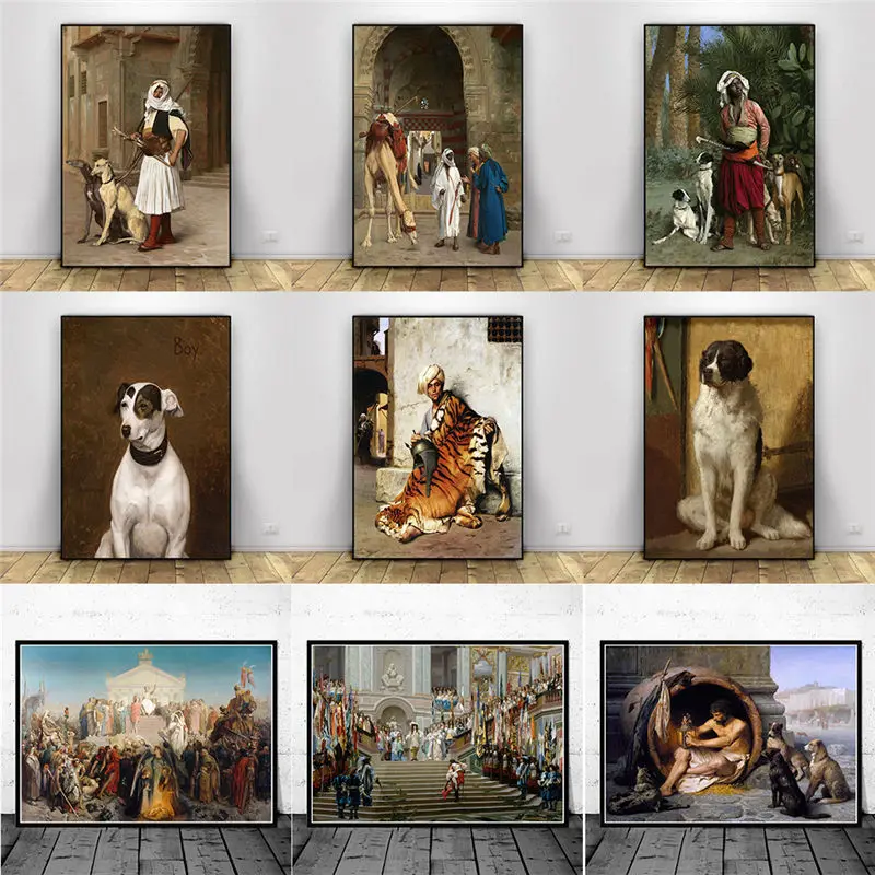 World Most Famous Canvas Painting Series French Painter Jean Leon Gerome Posters Prints Wall Art Picture for Living Room Cuadros
World Most Famous Canvas Painting Series French Painter Jean Leon Gerome Posters Prints Wall Art Picture for Living Room Cuadros