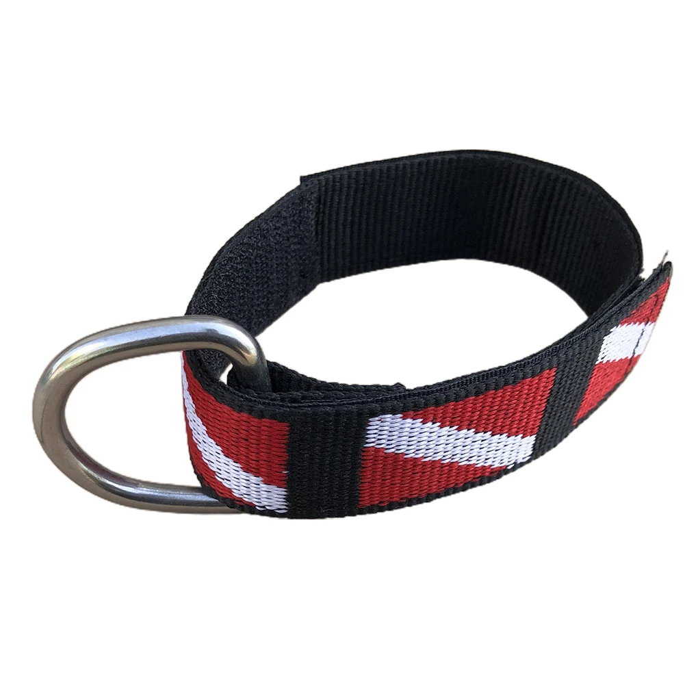Adjustable Scuba Diving Wrist Strap Lanyard Webbing Band With Metal D-Ring Water Sports Swimming Accessories Equipments
Adjustable Scuba Diving Wrist Strap Lanyard Webbing Band With Metal D-Ring Water Sports Swimming Accessories Equipments