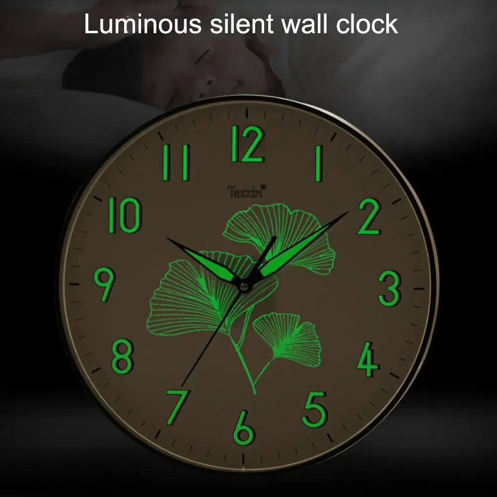 Newest Round Wall Clock Luminous Silent Quartz Movement Living Room Bedroom Home Pendant Clock
Newest Round Wall Clock Luminous Silent Quartz Movement Living Room Bedroom Home Pendant Clock