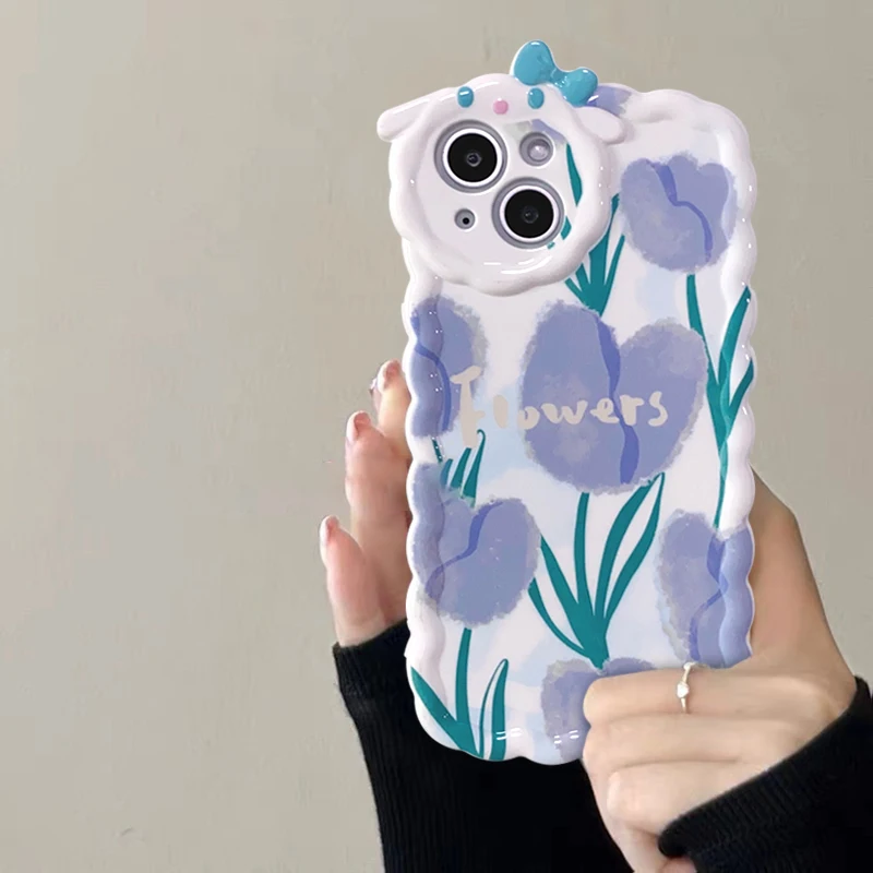 Tulips Flower Phone Case for IPhone 11 13 Pro 14 12 X XS Max XR Luxury Creative Cute Cellphone Cover Funda Coque for Women Girls
Tulips Flower Phone Case for IPhone 11 13 Pro 14 12 X XS Max XR Luxury Creative Cute Cellphone Cover Funda Coque for Women Girls