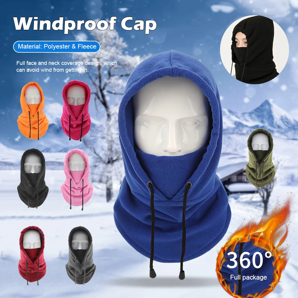 New Quality Winter Cycling Cap Windproof Thermal Fleece Hooded Men Women Face Mask Neck Warmer Hat For Skiing Hiking Cycling
New Quality Winter Cycling Cap Windproof Thermal Fleece Hooded Men Women Face Mask Neck Warmer Hat For Skiing Hiking Cycling