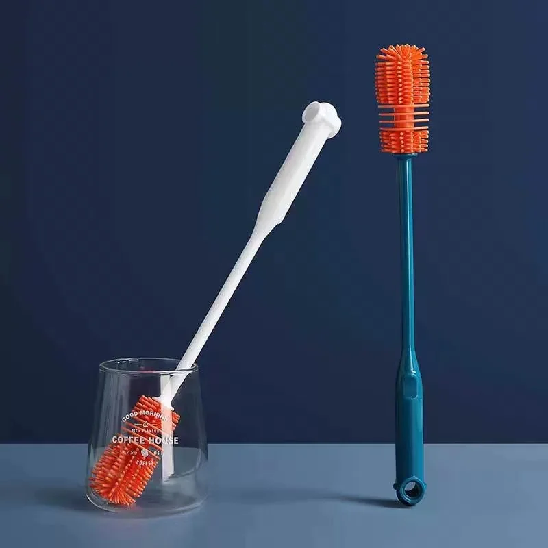 Efficient Baby Bottle Brush Silicone Milk Bottle Brush 360 Long Handle Cup Brush Household Cleaning Brush Kitchen Bottle Brush
Efficient Baby Bottle Brush Silicone Milk Bottle Brush 360 Long Handle Cup Brush Household Cleaning Brush Kitchen Bottle Brush