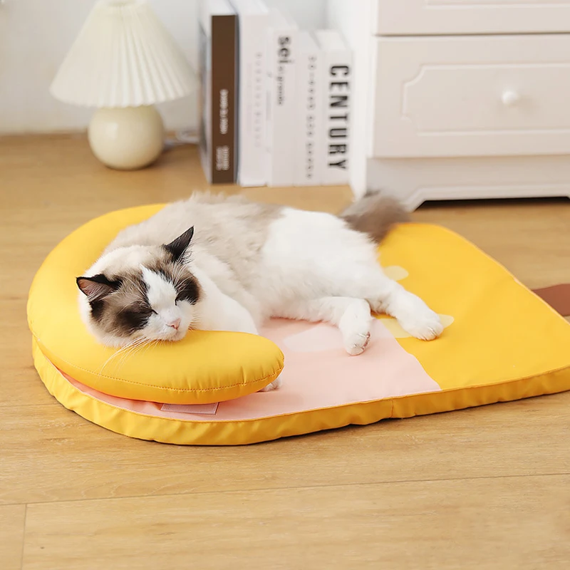 Washable Pet Cats Cooling Ice Bed Mats Pets Mat Bed Supplies Breathable Sleeping Dogs Pad Dog For Cushion Cat Pad Pet Summer Pet
Washable Pet Cats Cooling Ice Bed Mats Pets Mat Bed Supplies Breathable Sleeping Dogs Pad Dog For Cushion Cat Pad Pet Summer Pet
