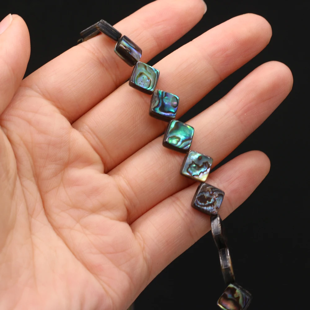 Natural Shell Beads The Mother Of Pearl Square Abalone Bead For Jewelry Making DIY Necklace Bracelet Earrings Accessory 
Natural Shell Beads The Mother Of Pearl Square Abalone Bead For Jewelry Making DIY Necklace Bracelet Earrings Accessory
