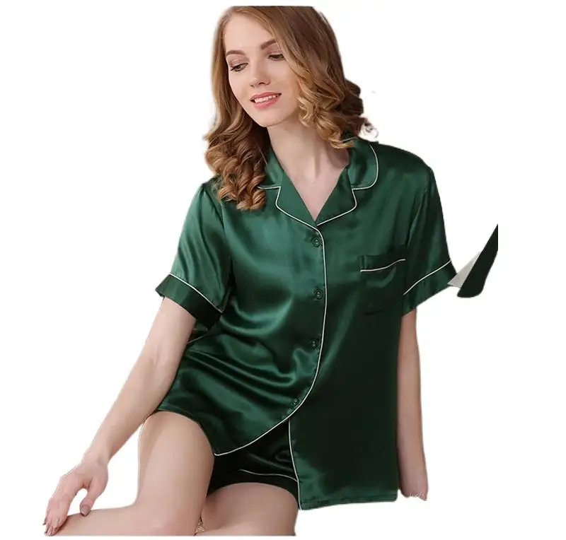 Real Silk Pajamas 2 Piece Sets For Boys Girls Children Silk Shorts Sleepwear For Girls Baby Cute Soft Nightwear Solid Nightgowns
Real Silk Pajamas 2 Piece Sets For Boys Girls Children Silk Shorts Sleepwear For Girls Baby Cute Soft Nightwear Solid Nightgowns