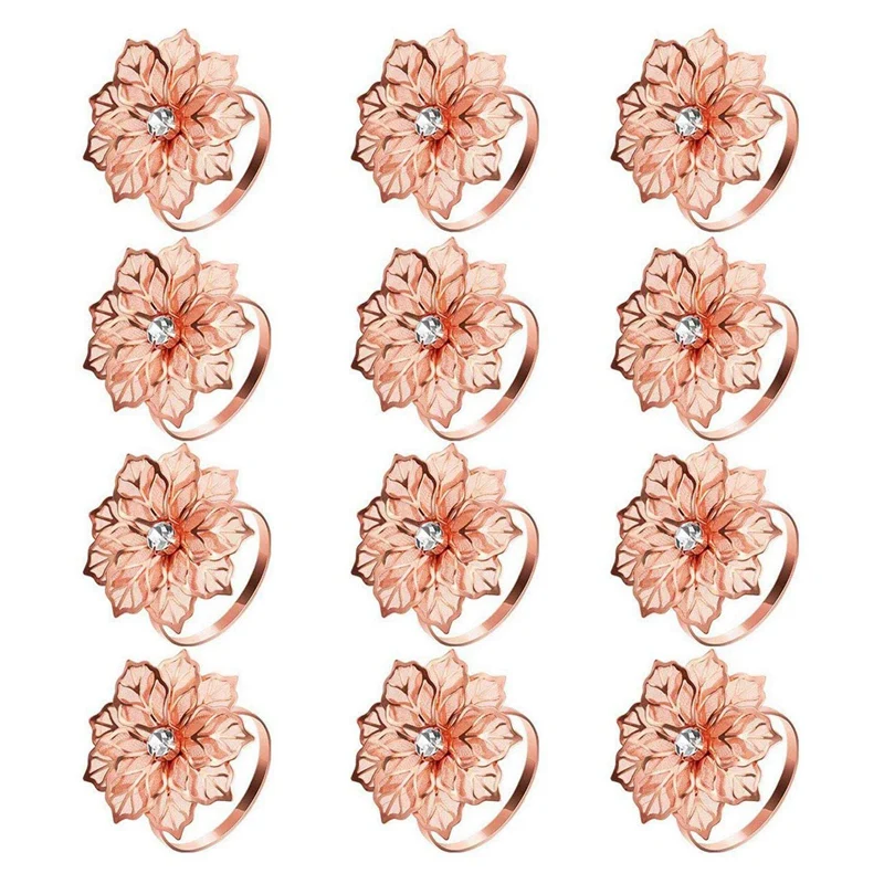 24 Pieces Alloy Napkin Rings With Hollow Out Flower Napkin Holder Floral Rhinestone Napkin Rings Adornment Exquisit
24 Pieces Alloy Napkin Rings With Hollow Out Flower Napkin Holder Floral Rhinestone Napkin Rings Adornment Exquisit