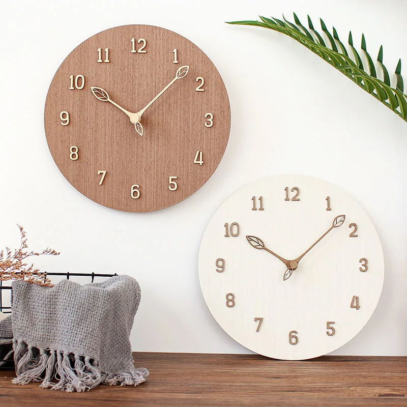 12 Inch Silent Wall Clock For Living Room Kitchen Store Wood Nordic Fashion Home Wall Clock Non Ticking Quartz Digital Clock
12 Inch Silent Wall Clock For Living Room Kitchen Store Wood Nordic Fashion Home Wall Clock Non Ticking Quartz Digital Clock
