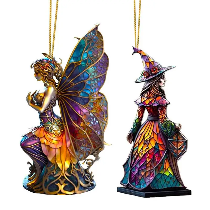 Witch Charm For Car Decor Hangable Acrylic Pendant Halloween Car Witch Charm For Rearview Mirror Door Handle Window
Witch Charm For Car Decor Hangable Acrylic Pendant Halloween Car Witch Charm For Rearview Mirror Door Handle Window