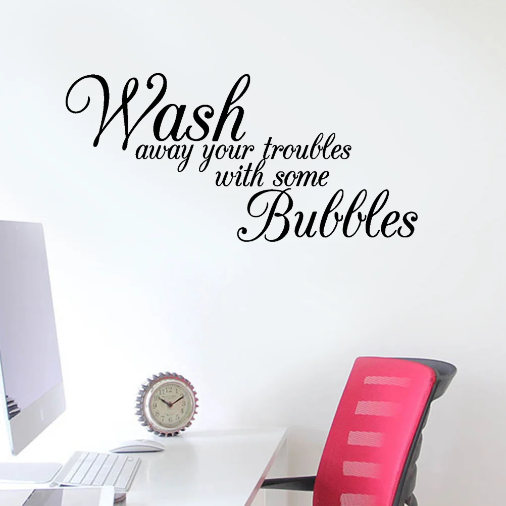 Bathroom Stickers Wall Walls Decals Waterproof Shower Rooms Reusable Sticker Kitchen
Bathroom Stickers Wall Walls Decals Waterproof Shower Rooms Reusable Sticker Kitchen