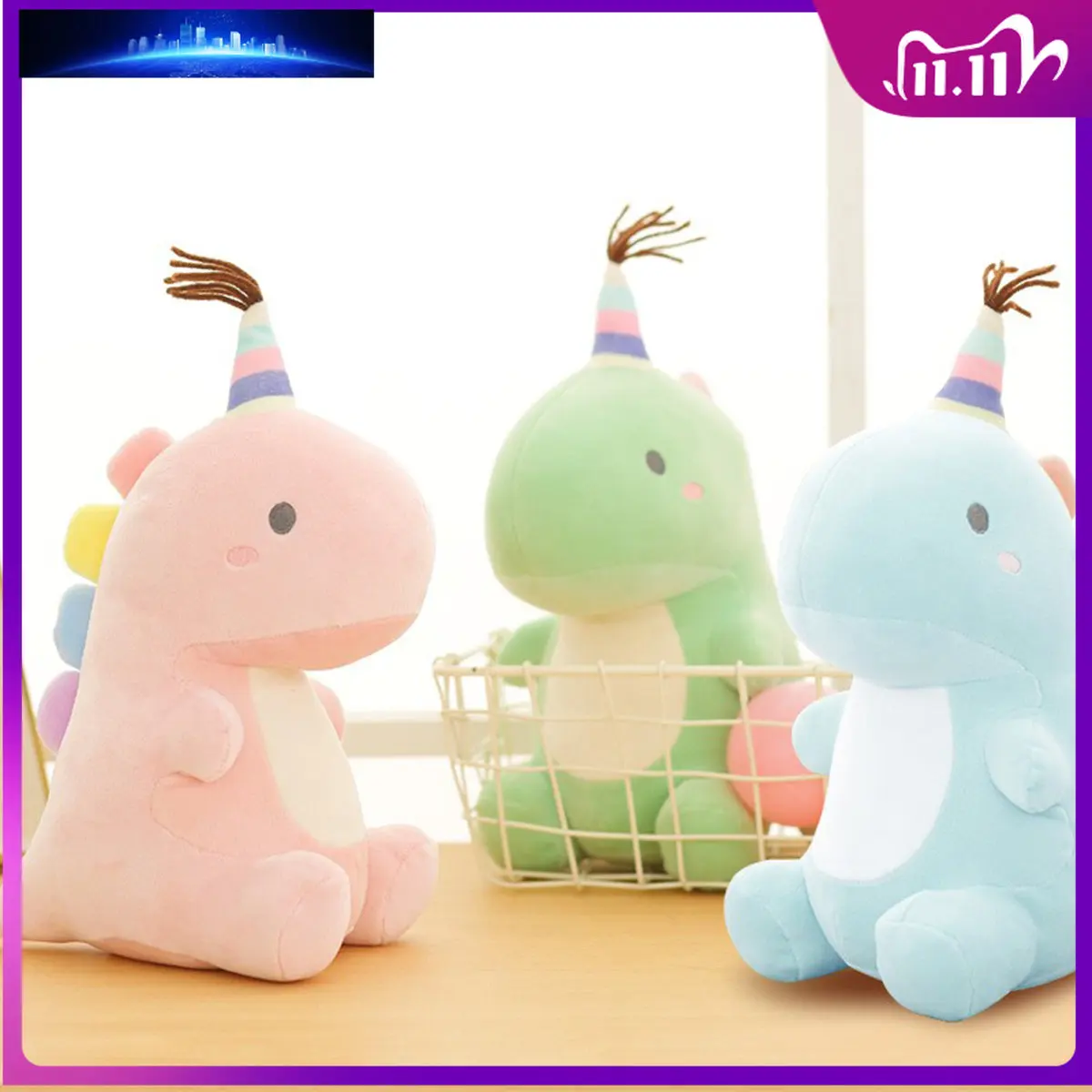 25/35/50cm Baby Plush Animal Stuffed Dinosaur Toy Kids Adorable Plush Toy Children Soft Adorable Animal Doll (Pink, Blue, Green)
25/35/50cm Baby Plush Animal Stuffed Dinosaur Toy Kids Adorable Plush Toy Children Soft Adorable Animal Doll (Pink, Blue, Green)
