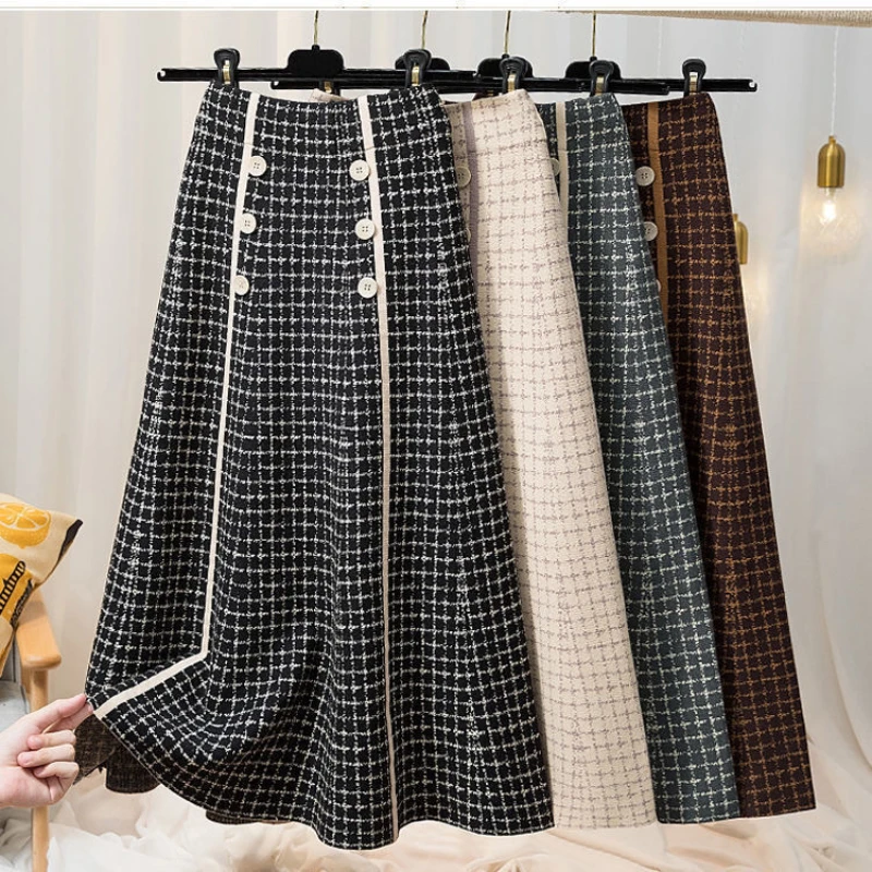 Knitted Long Maxi Skirt Women 2023 Spring Fall Casual A Line High Waist Pleated Skirt Female Ladies
Knitted Long Maxi Skirt Women 2023 Spring Fall Casual A Line High Waist Pleated Skirt Female Ladies