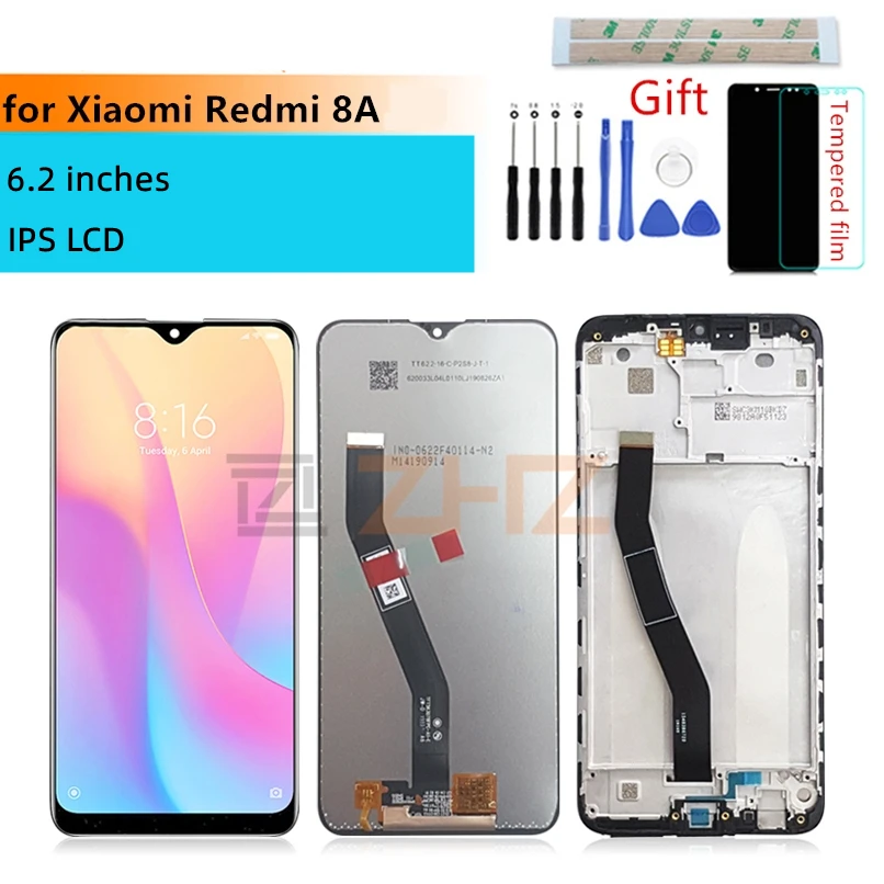 for xiaomi Redmi 8A LCD display touch screen digitizer Assembly for redmi 8a screen replacement with frame repair parts
for xiaomi Redmi 8A LCD display touch screen digitizer Assembly for redmi 8a screen replacement with frame repair parts