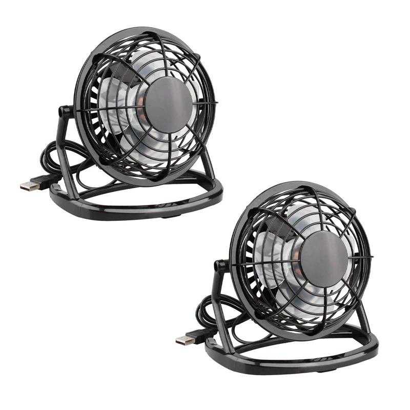 2X Mini USB Desktop Fan Office Personal Fan Portable Summer Cooling Fan With 360 Rotation
2X Mini USB Desktop Fan Office Personal Fan Portable Summer Cooling Fan With 360 Rotation