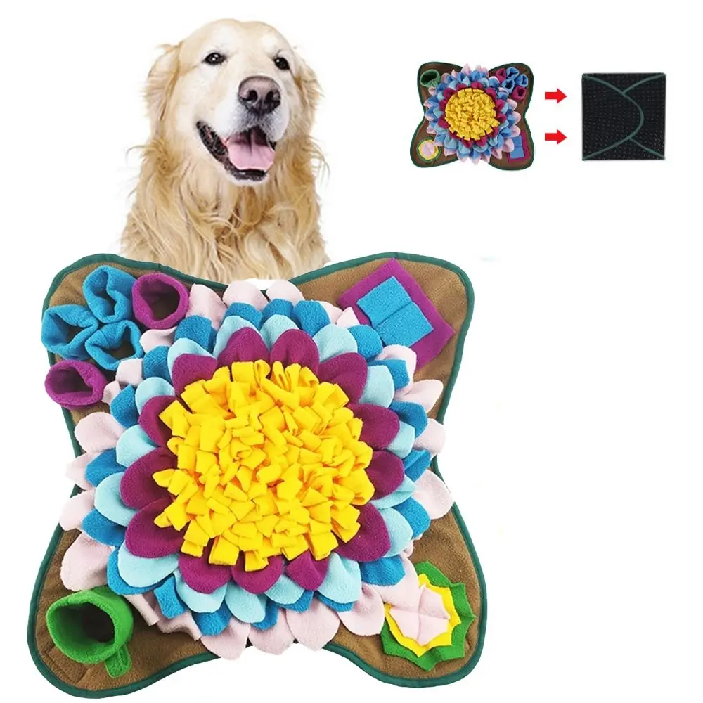 Pet Slowing Feeding Cat Dog Pet Supplies Smell Training Intelligence Mat Training Blanket Dogs Snuffle Mat Food Dispenser
Pet Slowing Feeding Cat Dog Pet Supplies Smell Training Intelligence Mat Training Blanket Dogs Snuffle Mat Food Dispenser
