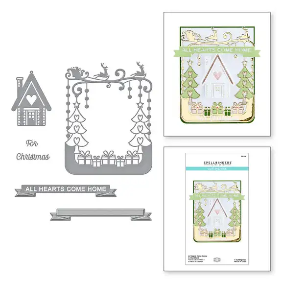 New 2022 All Hearts Come Home Christmas Flourish Series Cutting Die Scrapbooking Paper Making Embossing Frame Card Craft
New 2022 All Hearts Come Home Christmas Flourish Series Cutting Die Scrapbooking Paper Making Embossing Frame Card Craft