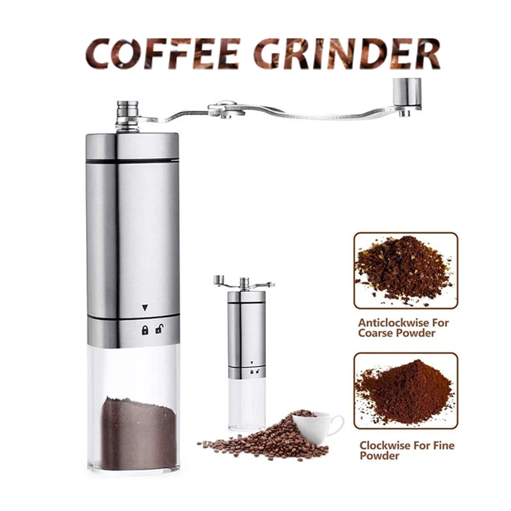 Manual Coffee Grinder Mini Portable Espresso Coffee Maker Nuts Grains Pepper Cofee Bean Spice Mill Grinder Machine Professional
Manual Coffee Grinder Mini Portable Espresso Coffee Maker Nuts Grains Pepper Cofee Bean Spice Mill Grinder Machine Professional
