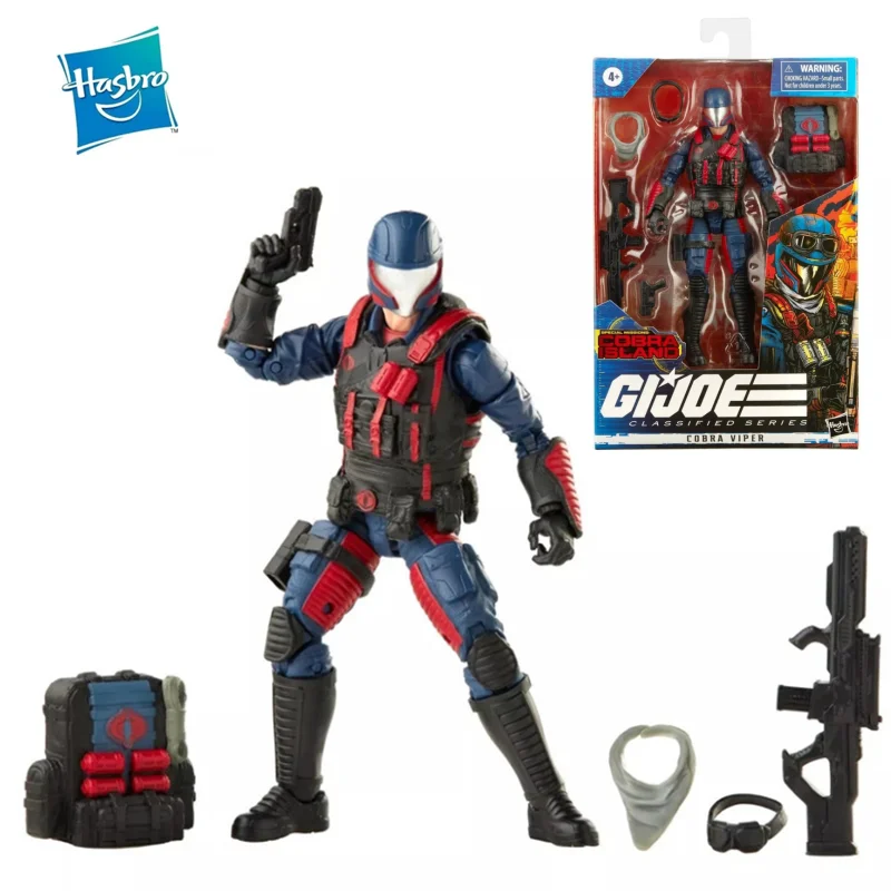 Оригинальный Hasbro G.I.JOE Классическая серия Кобра Viper 6 дюймов 5 аксессуаров экшн-фигурка детская игрушка подарок на день рождения
Оригинальный Hasbro G.I.JOE Классическая серия Кобра Viper 6 дюймов 5 аксессуаров экшн-фигурка детская игрушка подарок на день рождения
