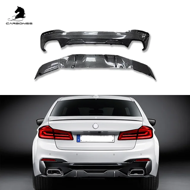 carbon fiber front lip and rear bumper diffuser for BMW G30 MP style carbon parts body kit
carbon fiber front lip and rear bumper diffuser for BMW G30 MP style carbon parts body kit