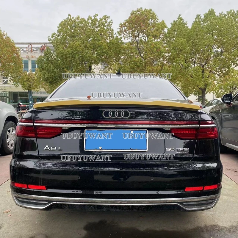 Новинка спойлер для Audi A8 A8L S8L D5 2018 2019 2020-2023 спойлер из АБС-пластика крылья багажника автомобиля задний спойлер A8 аксессуары предназначенные украшения
Новинка спойлер для Audi A8 A8L S8L D5 2018 2019 2020-2023 спойлер из АБС-пластика крылья багажника автомобиля задний спойлер A8 аксессуары предназначенные украшения