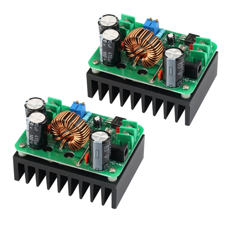 2X DC/DC Boost Converter 10-60V To 12-80V Step-Up Voltage Regulator 600W Auto Power Supply Transformer Output Volt
2X DC/DC Boost Converter 10-60V To 12-80V Step-Up Voltage Regulator 600W Auto Power Supply Transformer Output Volt