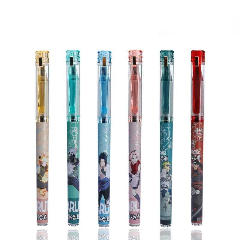 Naruto Quick-Drying Gel Pen 0.5mm Full Needle Tube Cap Can Change Core Water Pen Special Pen for Students Writing Examination
Naruto Quick-Drying Gel Pen 0.5mm Full Needle Tube Cap Can Change Core Water Pen Special Pen for Students Writing Examination