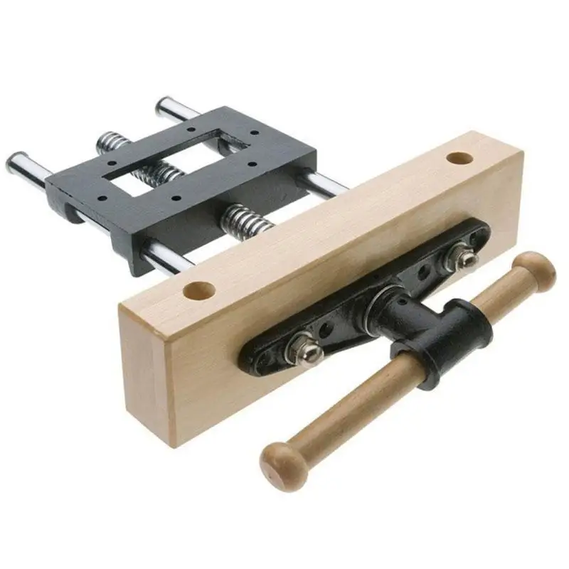 

7-Inch Professional Heavy Duty Woodworking Joiner's Work Rench Vise Clamping Tool Desk Clamp Bed Metal Vise Clip Fixed Vice Tool