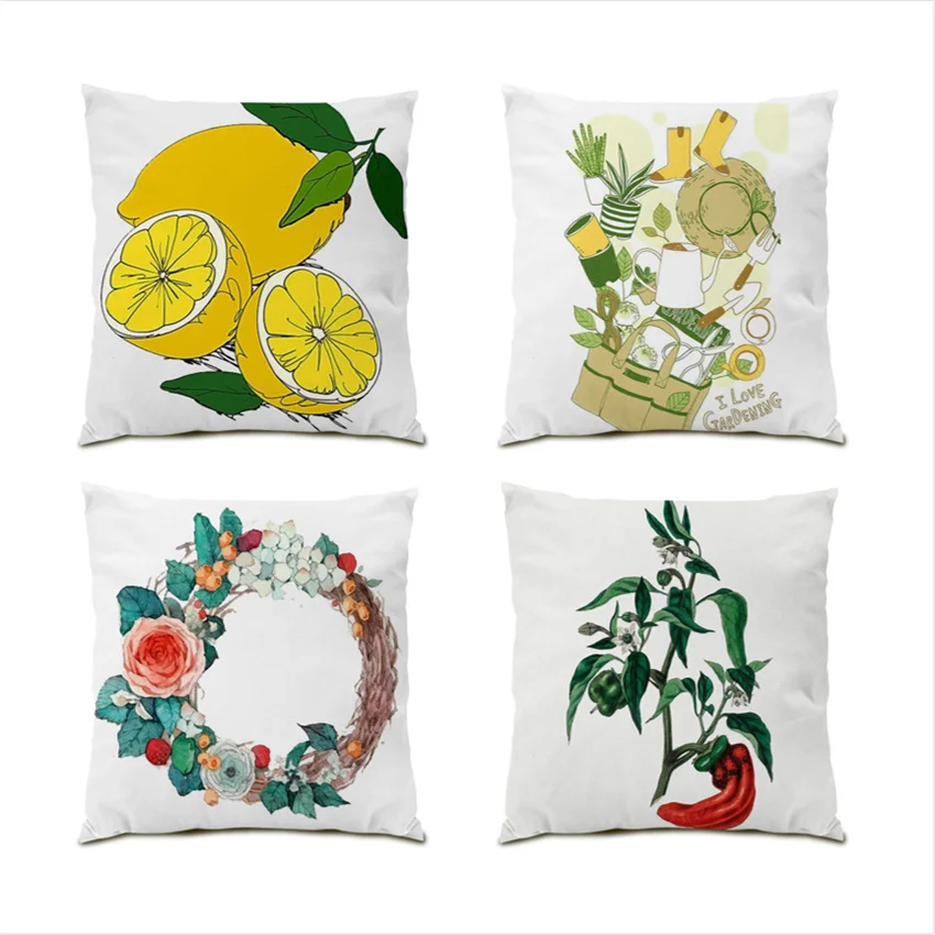 Pastoral Cushions Cover Leaves Pillow Covers Decorative Cushion Polyester Linen Plants Home Decoration Velvet 45x45cm Sofa E0296
Pastoral Cushions Cover Leaves Pillow Covers Decorative Cushion Polyester Linen Plants Home Decoration Velvet 45x45cm Sofa E0296