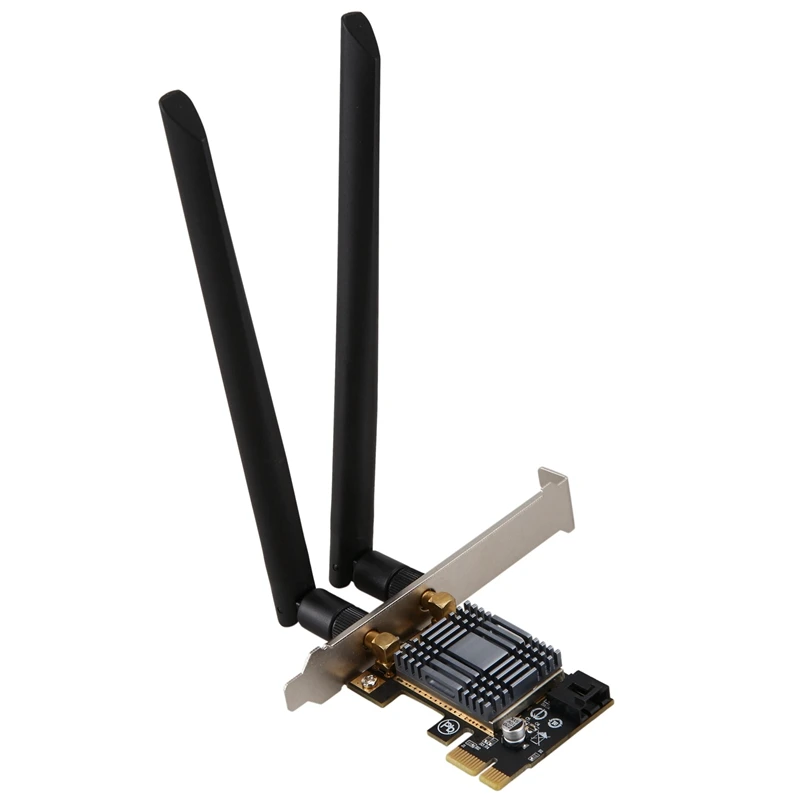 N1202 AR5B22 2.4G/5G Dual Band PCIE Wi-Fi Network Card With Bluetooth 4.0 For Desktop Pcsand Servers Wireless Network Adapter
N1202 AR5B22 2.4G/5G Dual Band PCIE Wi-Fi Network Card With Bluetooth 4.0 For Desktop Pcsand Servers Wireless Network Adapter