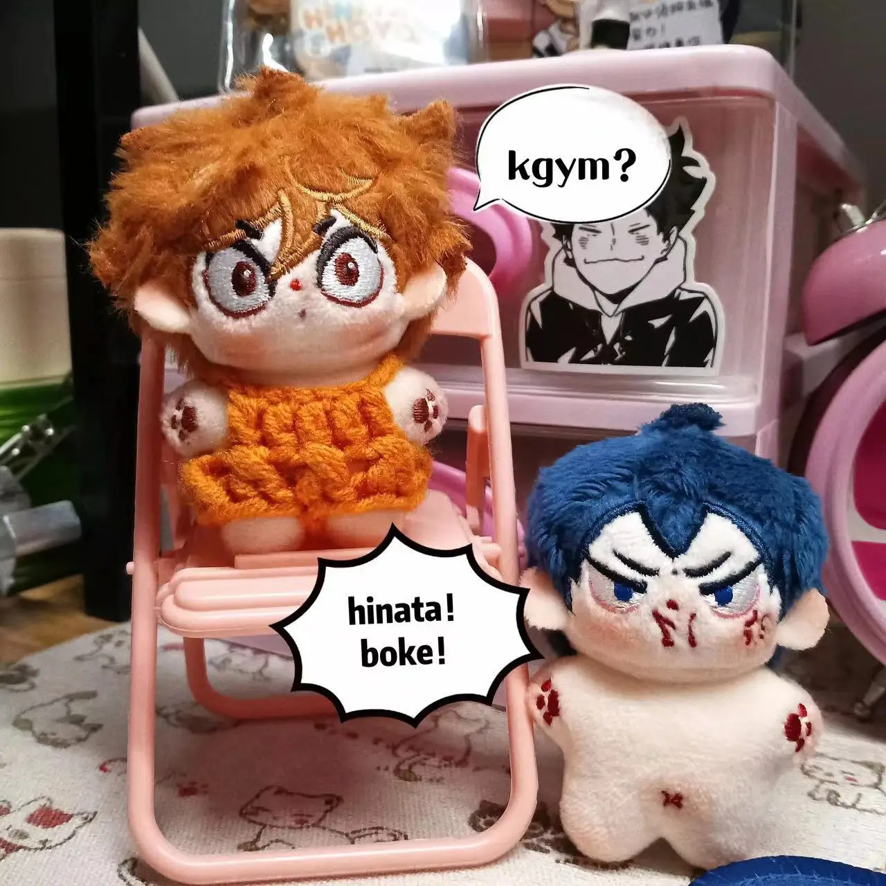 5 см Haikyuu! Косплей Shoyo Hinata Tobio Kageyama милые мини плюшевые куклы подвеска в виде сумки аниме аксессуары в подарок
5 см Haikyuu! Косплей Shoyo Hinata Tobio Kageyama милые мини плюшевые куклы подвеска в виде сумки аниме аксессуары в подарок