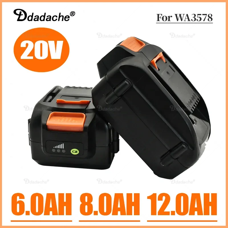 Высококачественный литий-ионный аккумулятор для Worx 20В, батарея для Worx WG151s WG155s WG251s, замена батареи Worx WA3578 WA3520 WA3525
Высококачественный литий-ионный аккумулятор для Worx 20В, батарея для Worx WG151s WG155s WG251s, замена батареи Worx WA3578 WA3520 WA3525