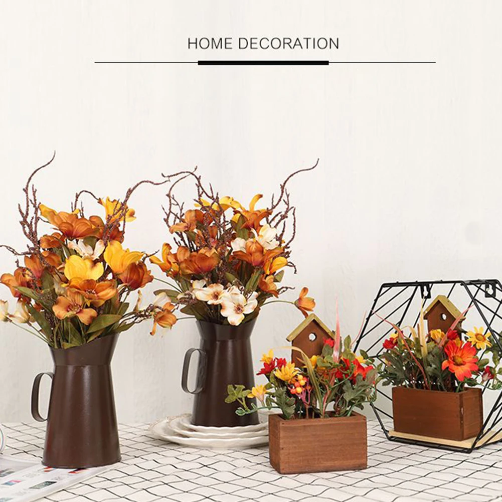 Artificial Autumn Bouquet With Bucket For Festival Thanksgiving Autumns Decor Home Wedding Decoration Simulated Autumn Leave
Artificial Autumn Bouquet With Bucket For Festival Thanksgiving Autumns Decor Home Wedding Decoration Simulated Autumn Leave