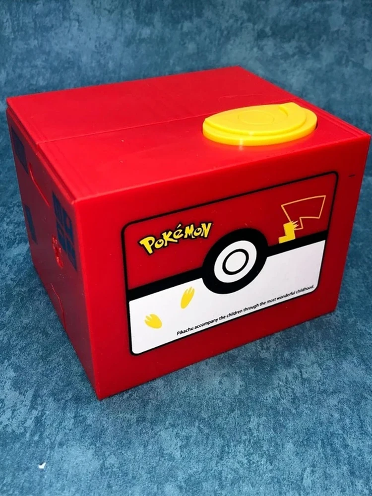 Piggy Bank for Kids Steal Money Bank Cartoon Pokemon Piggy Bank Creative Cute Coin Storage Box Child Birthday Gift Decoration
Piggy Bank for Kids Steal Money Bank Cartoon Pokemon Piggy Bank Creative Cute Coin Storage Box Child Birthday Gift Decoration